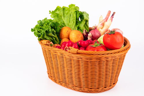 白色质朴食物背景食材食品蔬菜摄影图 st摄影